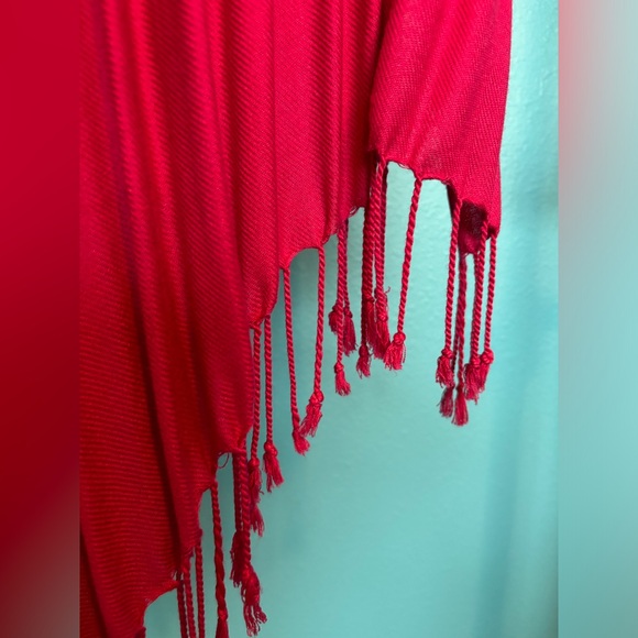 Pashmina scarf in red - Picture 3 of 3